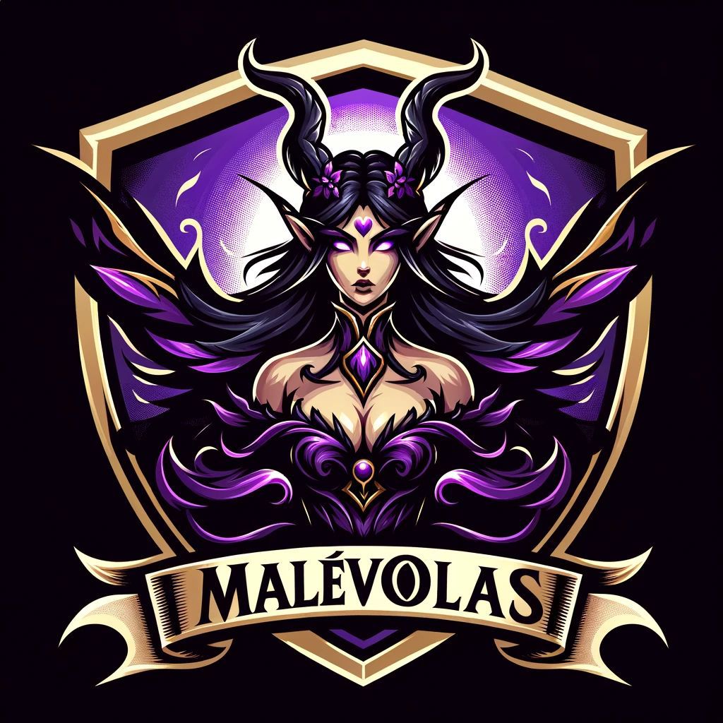 Logomarca da equipe MALÉVOLAS TEAM