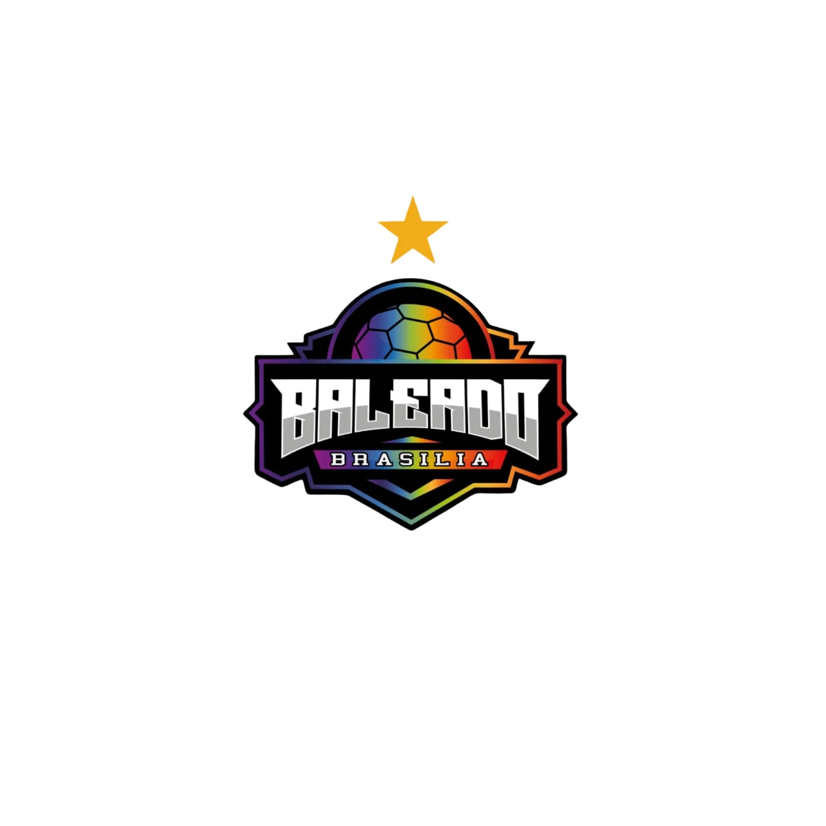Logomarca da equipe BALEADO BRASILIA